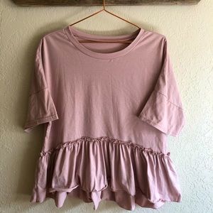 Shein peplum shirt